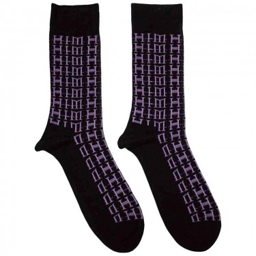 HIM Unisex Ankle Socks: Logo Repeat (UK Size 7 - 11)