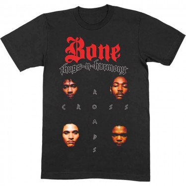 Bone Thugs-n-Harmony Unisex Tee: Crossroads - Black